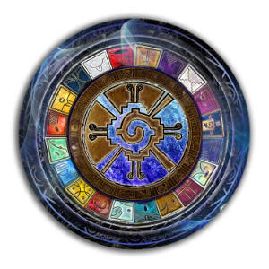 The Galactic Wheel — the Hunab Ku encircled by the twenty tribes