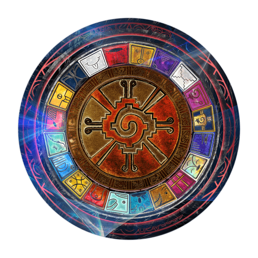 The Galactic Wheel — the Hunab Ku encircled by the twenty tribes