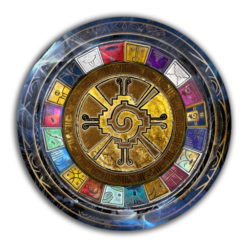 The Galactic Wheel — the Hunab Ku encircled by the twenty tribes