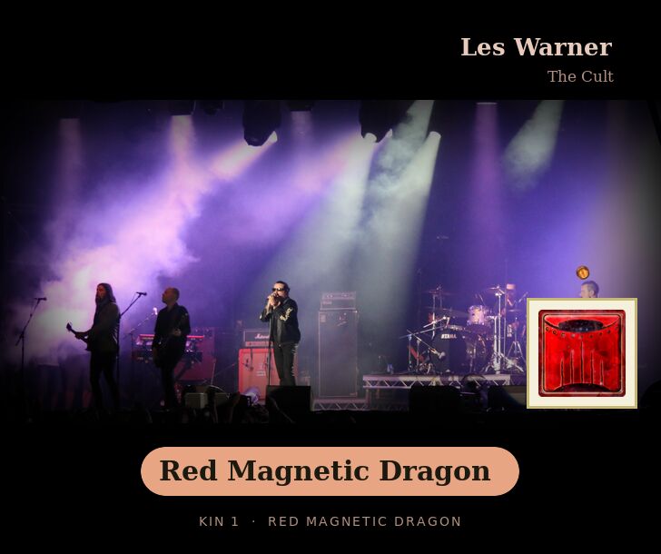 Les Warner · Red Magnetic Dragon