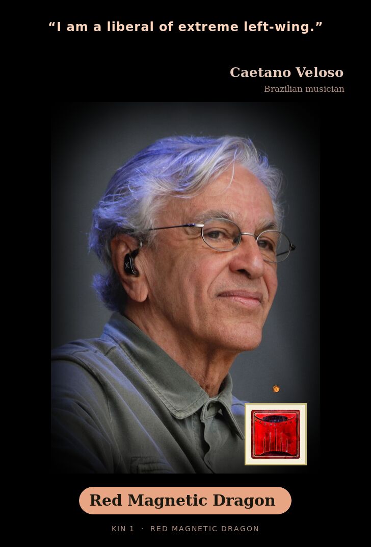 Caetano Veloso · Red Magnetic Dragon
