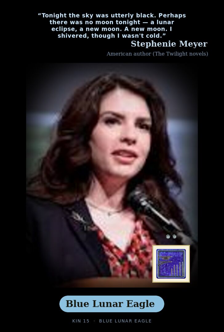 Stephenie Meyer · Blue Lunar Eagle