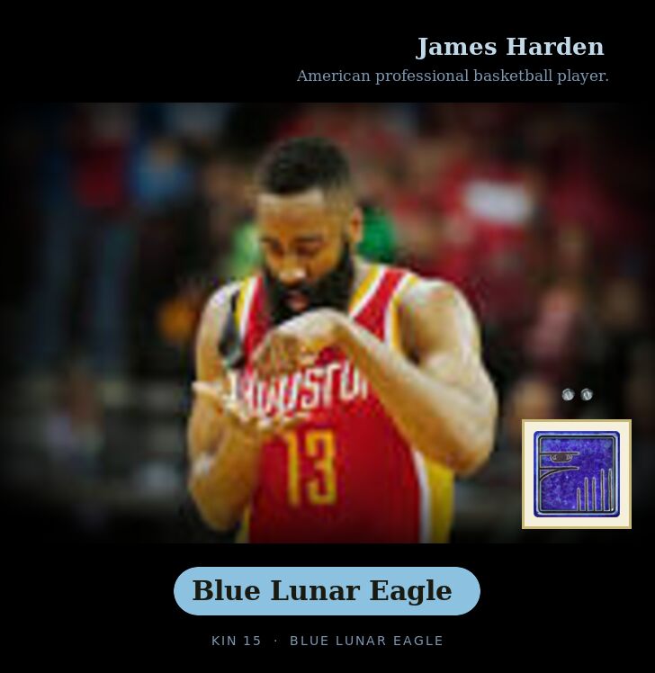 James Harden · Blue Lunar Eagle