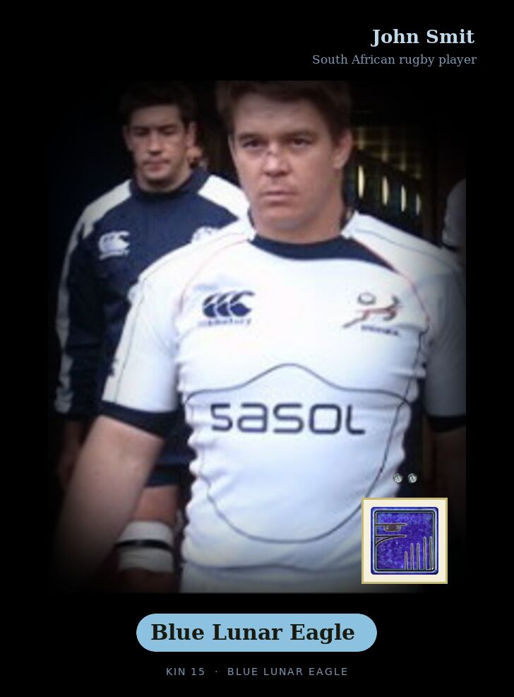 John Smit · Blue Lunar Eagle
