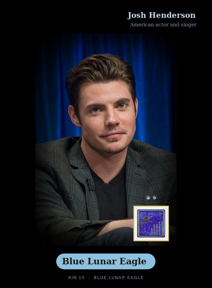 Josh Henderson · Blue Lunar Eagle