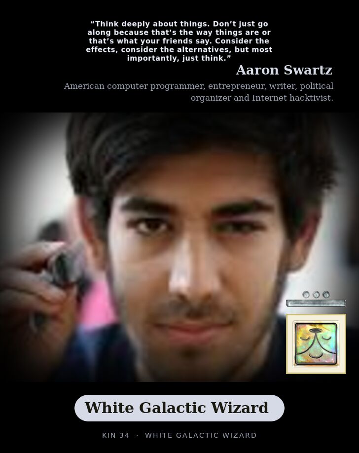 Aaron Swartz · White Galactic Wizard