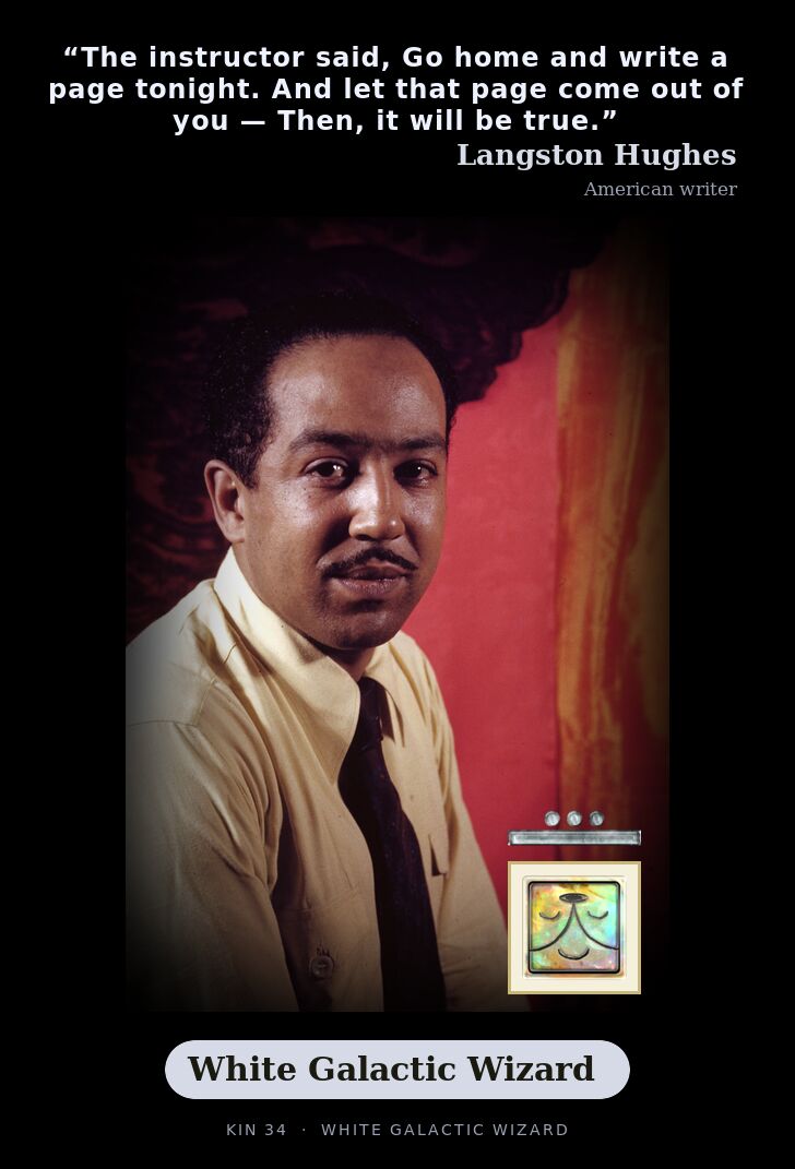 Langston Hughes · White Galactic Wizard