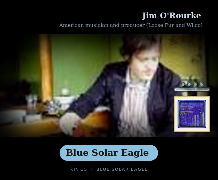 Jim O'Rourke · Blue Solar Eagle