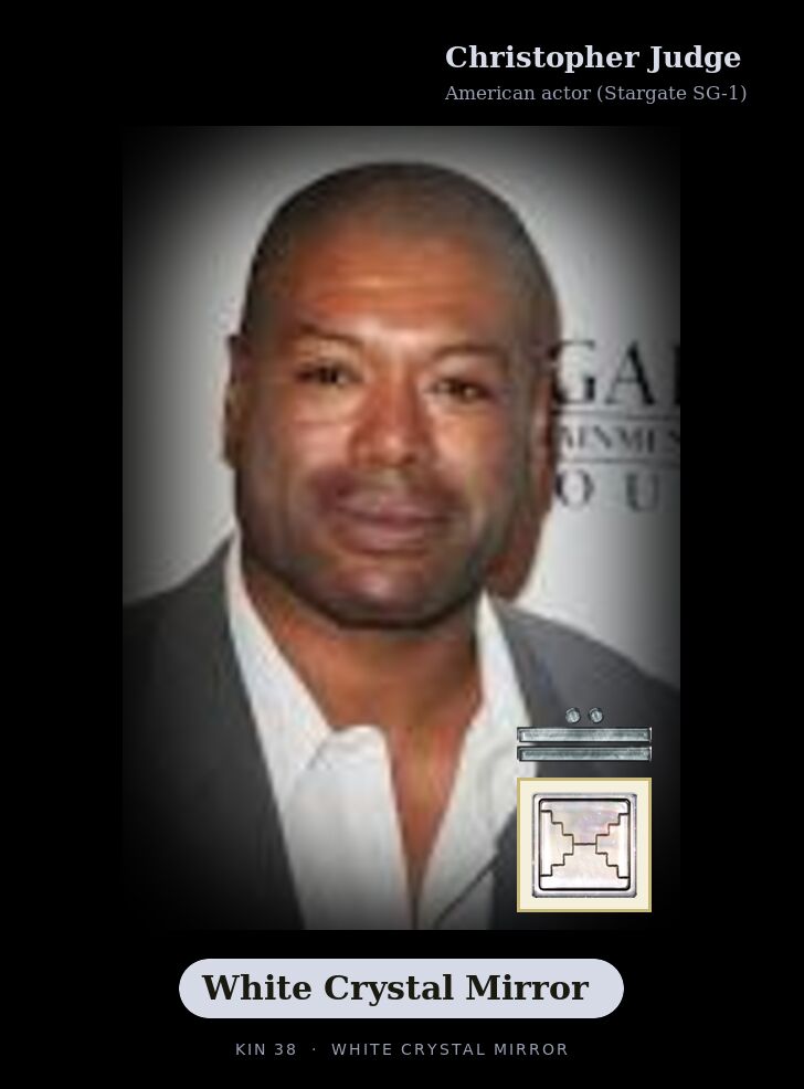 Christopher Judge · White Crystal Mirror