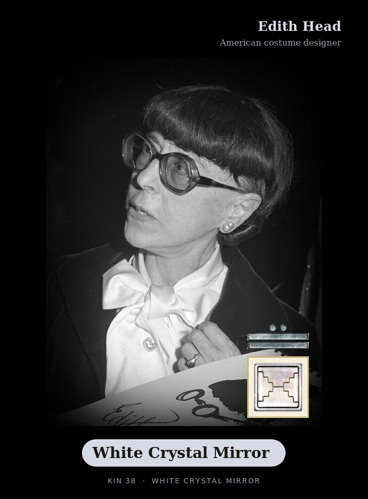 Edith Head · White Crystal Mirror