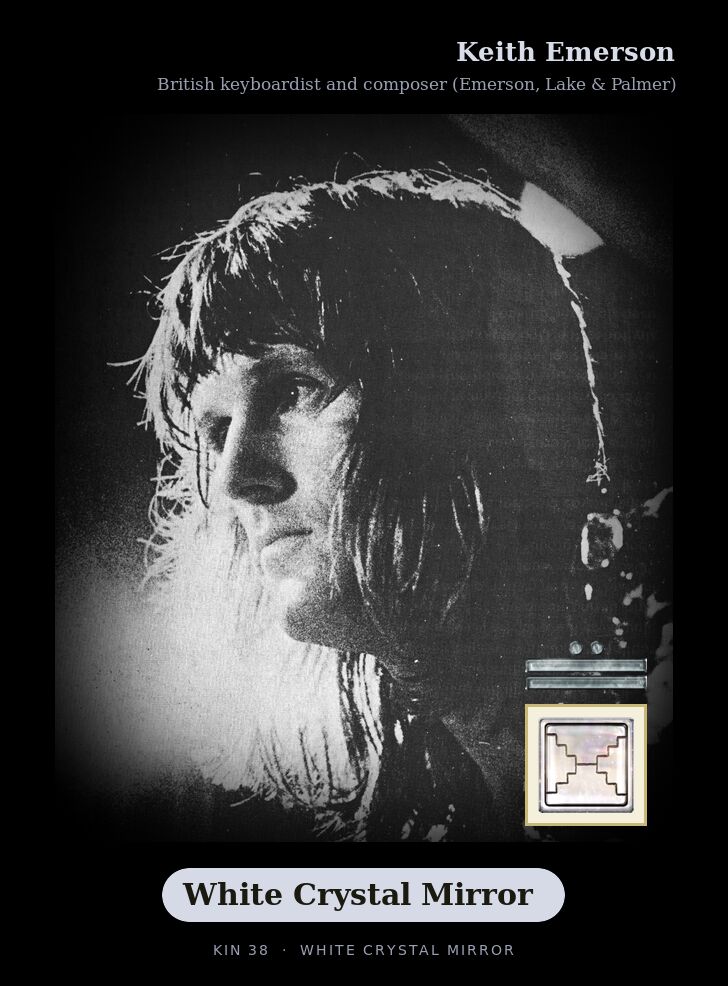 Keith Emerson · White Crystal Mirror
