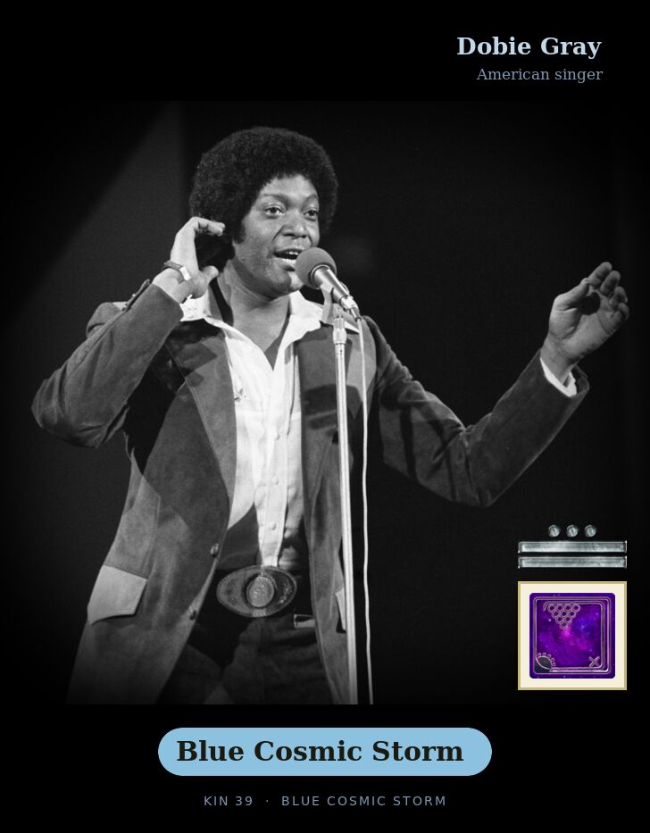 Dobie Gray · Blue Cosmic Storm