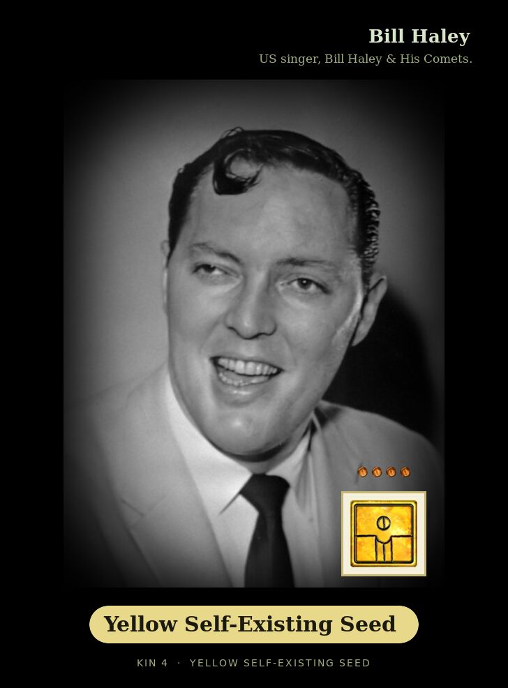 Bill Haley · Yellow Self-Existing Seed