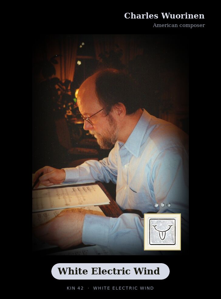 Charles Wuorinen · White Electric Wind