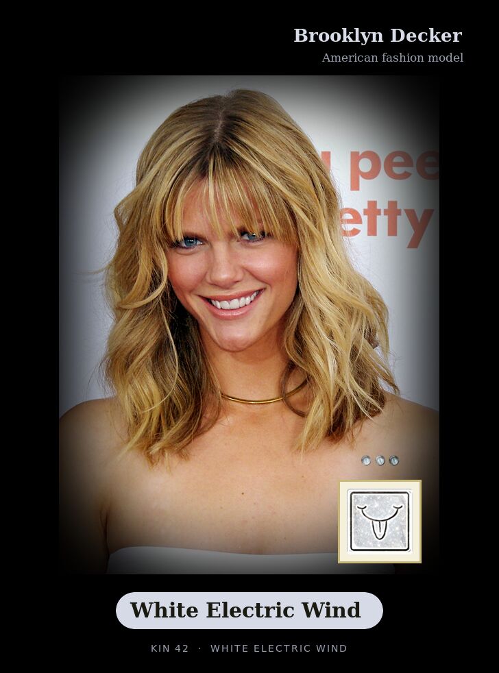 Brooklyn Decker · White Electric Wind