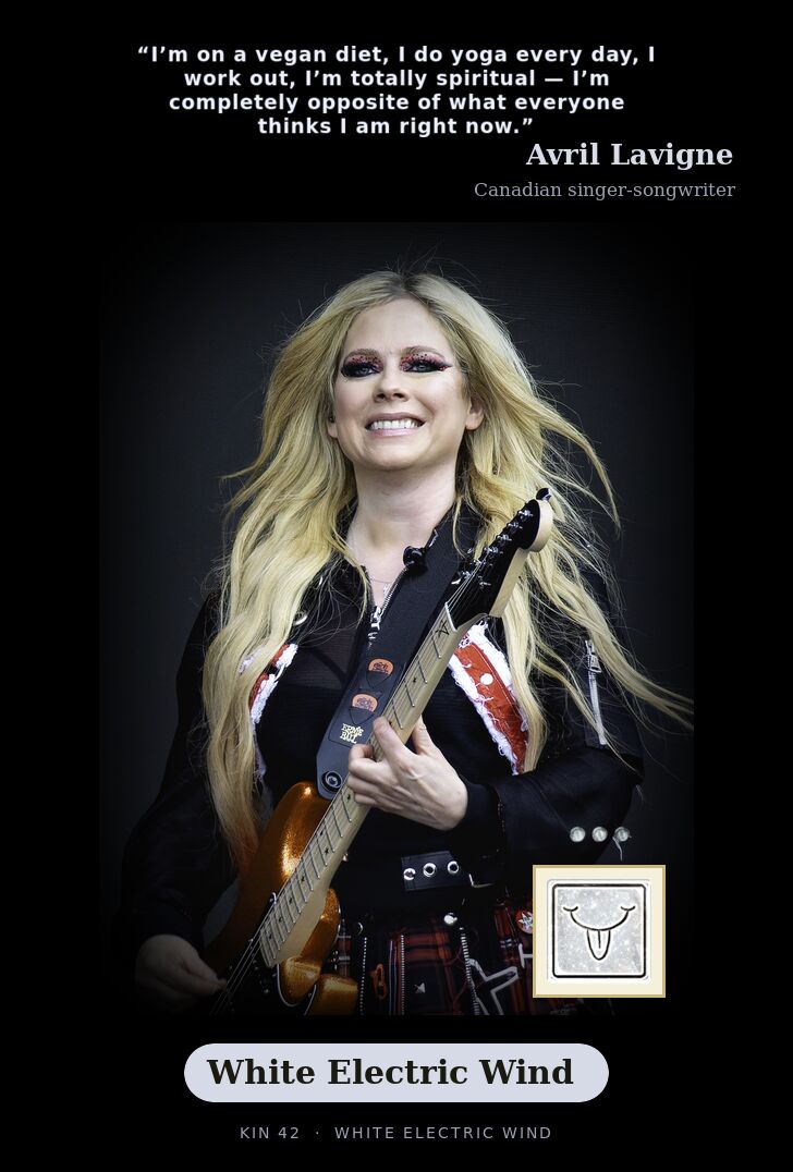 Avril Lavigne · White Electric Wind