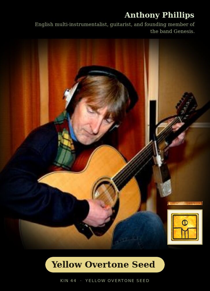 Anthony Phillips · Yellow Overtone Seed