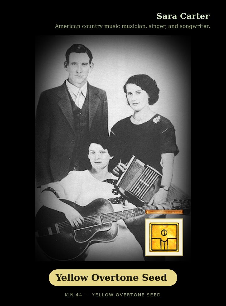 Sara Carter · Yellow Overtone Seed