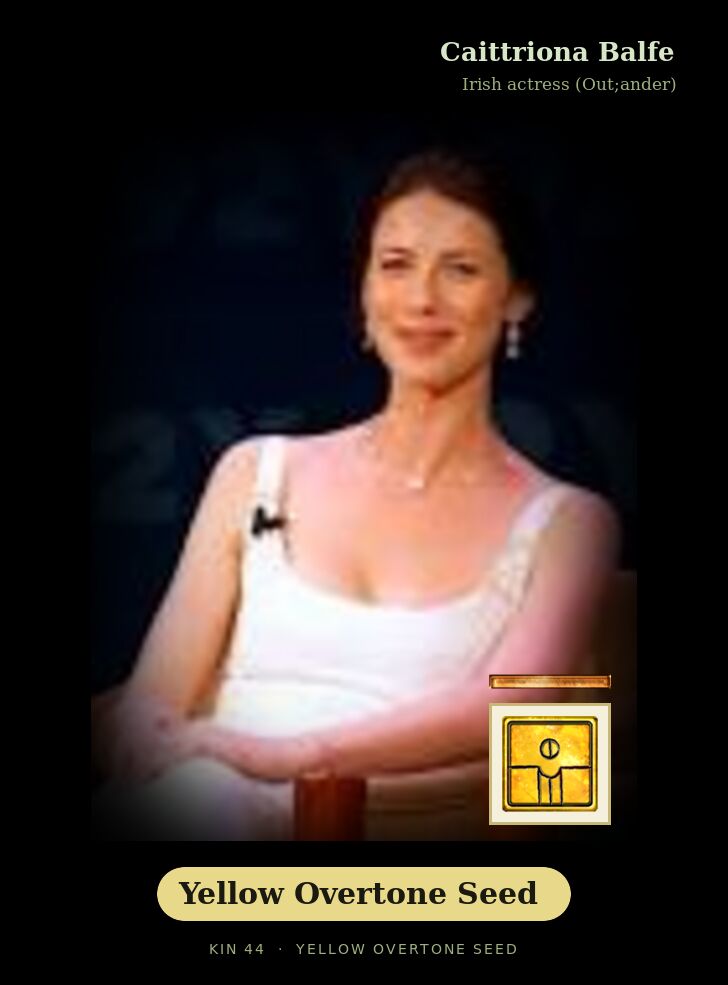 Caittriona Balfe · Yellow Overtone Seed