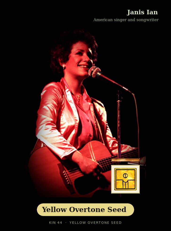 Janis Ian · Yellow Overtone Seed