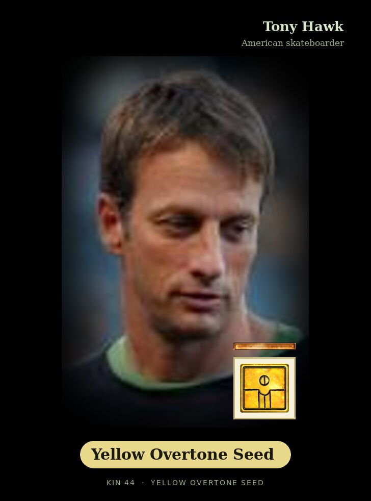 Tony Hawk · Yellow Overtone Seed