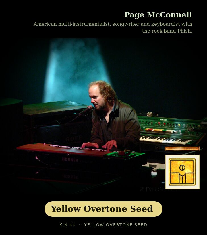 Page McConnell · Yellow Overtone Seed