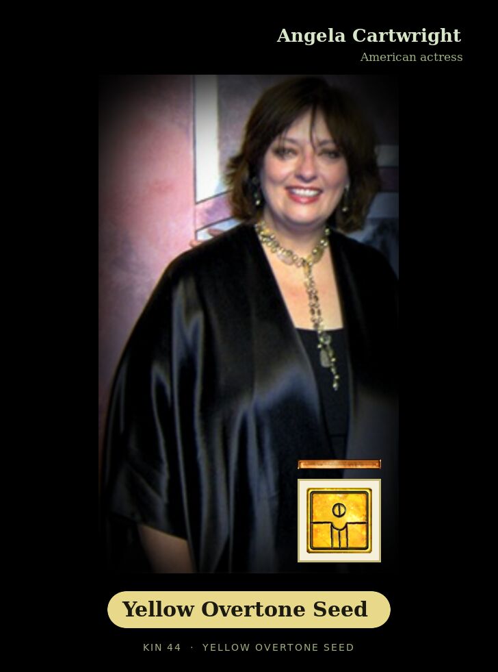 Angela Cartwright · Yellow Overtone Seed