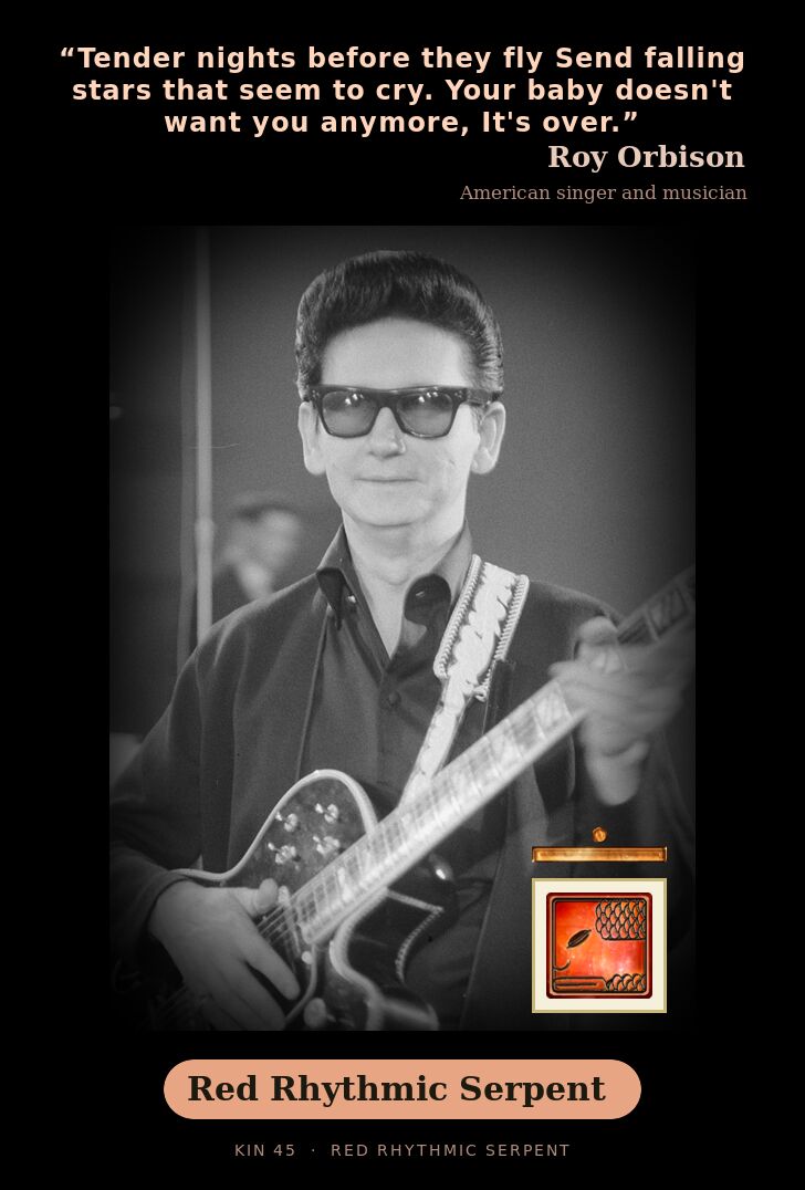 Roy Orbison · Red Rhythmic Serpent