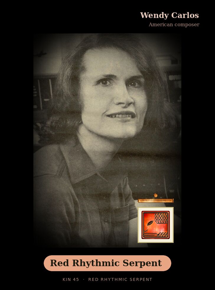 Wendy Carlos · Red Rhythmic Serpent