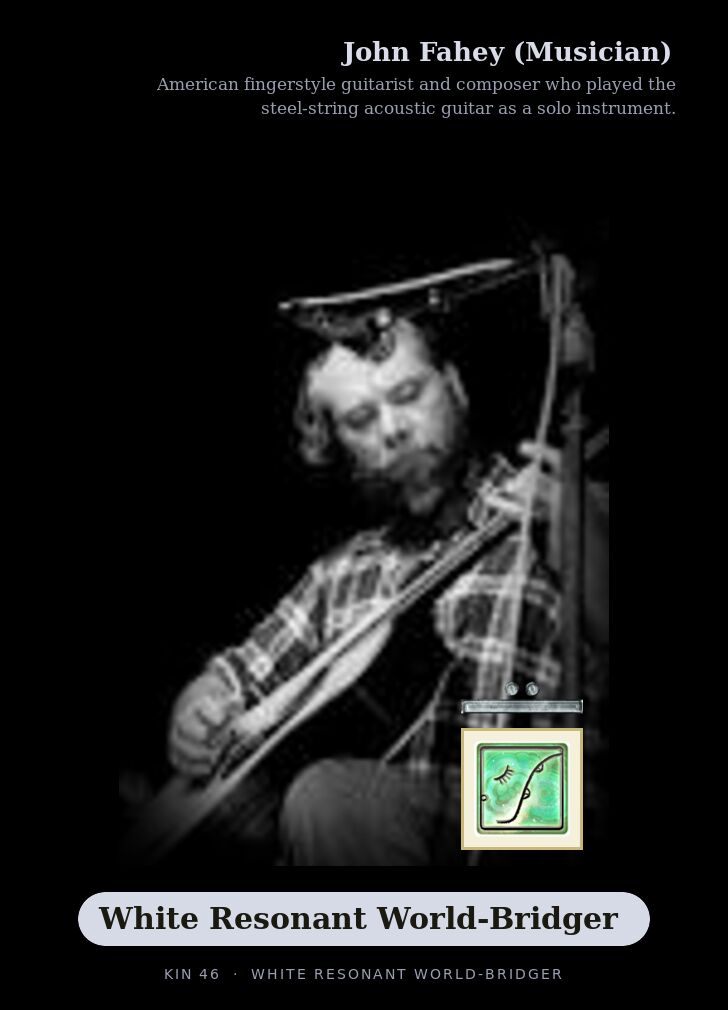 John Fahey (Musician) · White Resonant World-Bridger