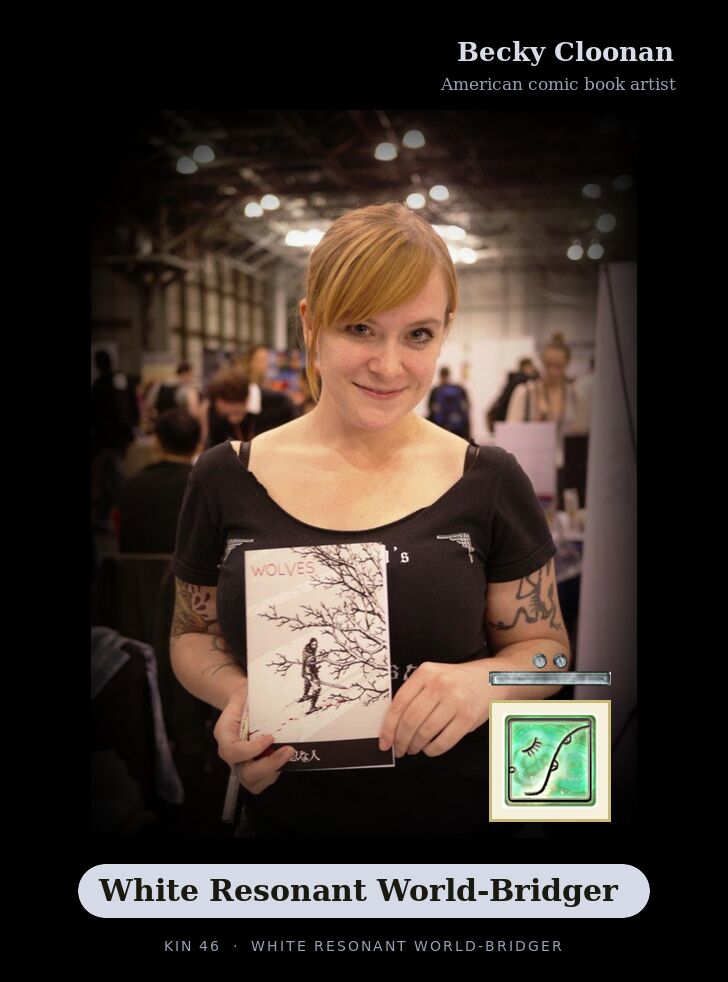 Becky Cloonan · White Resonant World-Bridger