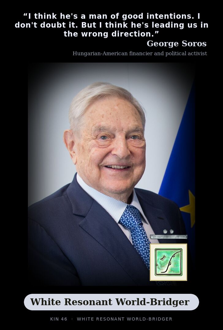 George Soros · White Resonant World-Bridger
