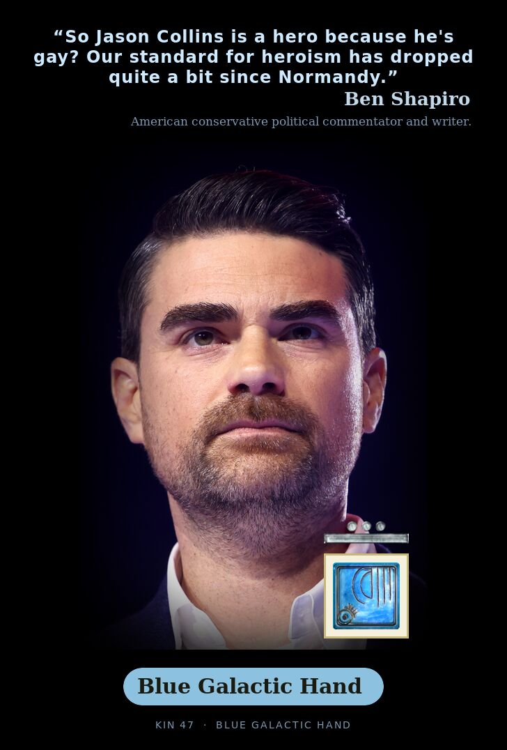 Ben Shapiro · Blue Galactic Hand