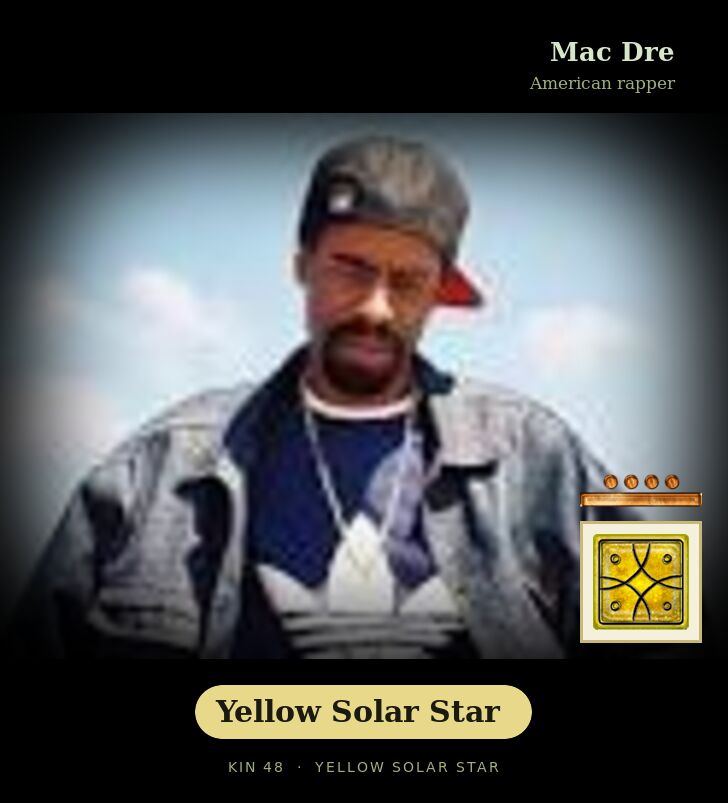 Mac Dre · Yellow Solar Star