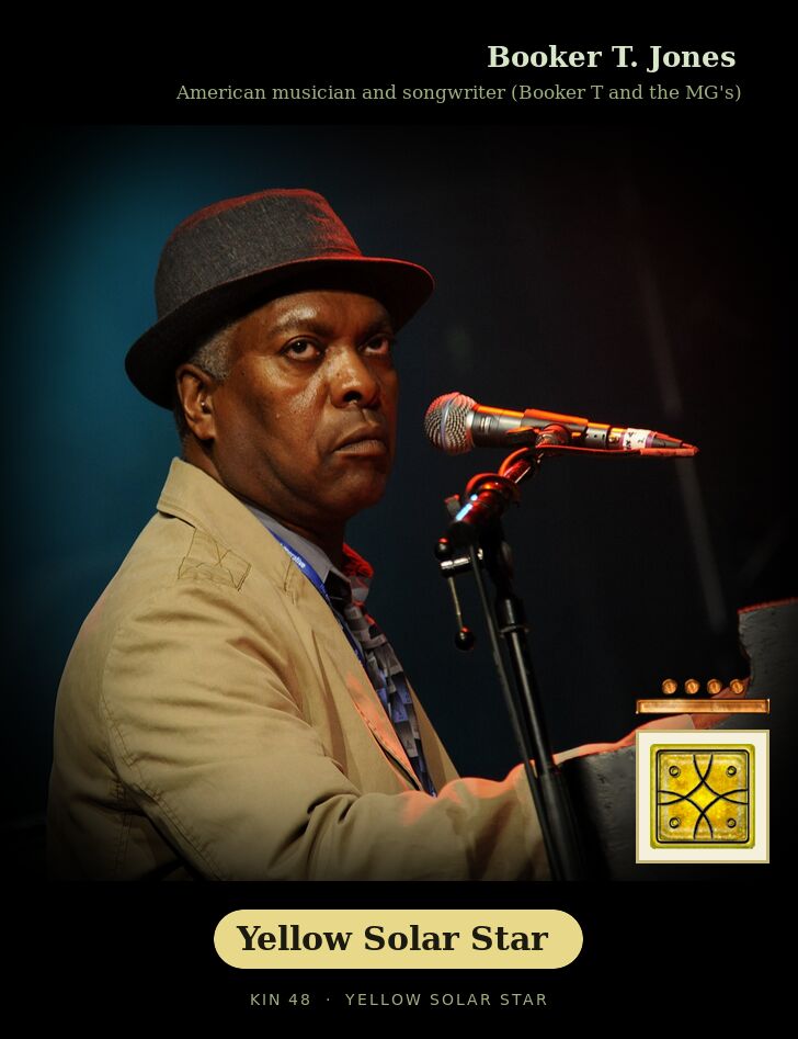 Booker T. Jones · Yellow Solar Star