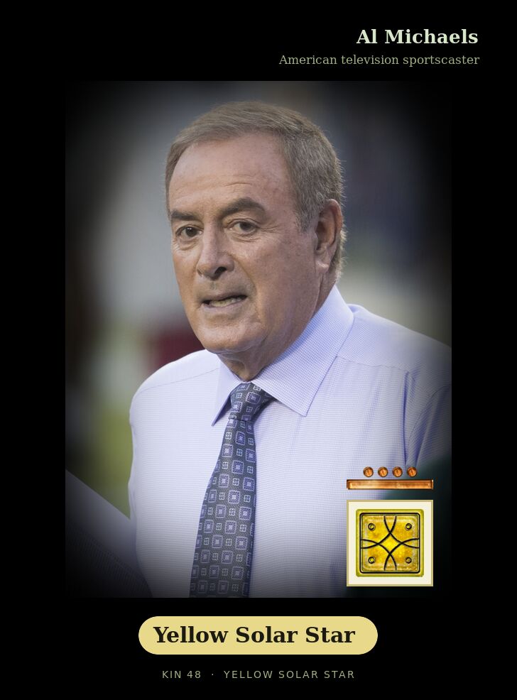 Al Michaels · Yellow Solar Star