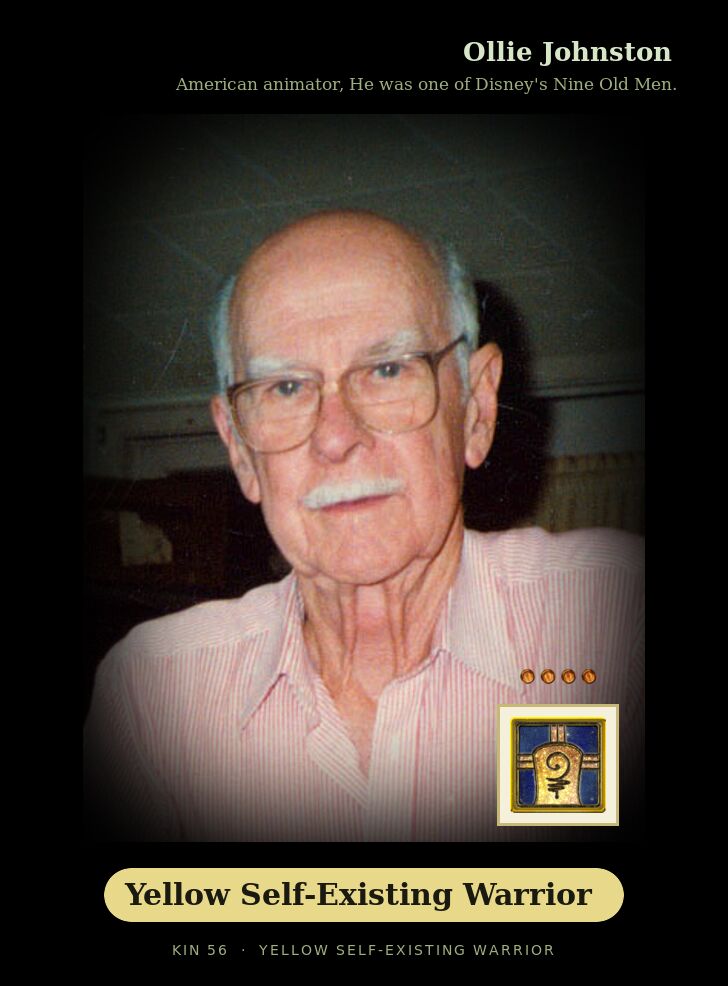 Ollie Johnston · Yellow Self-Existing Warrior