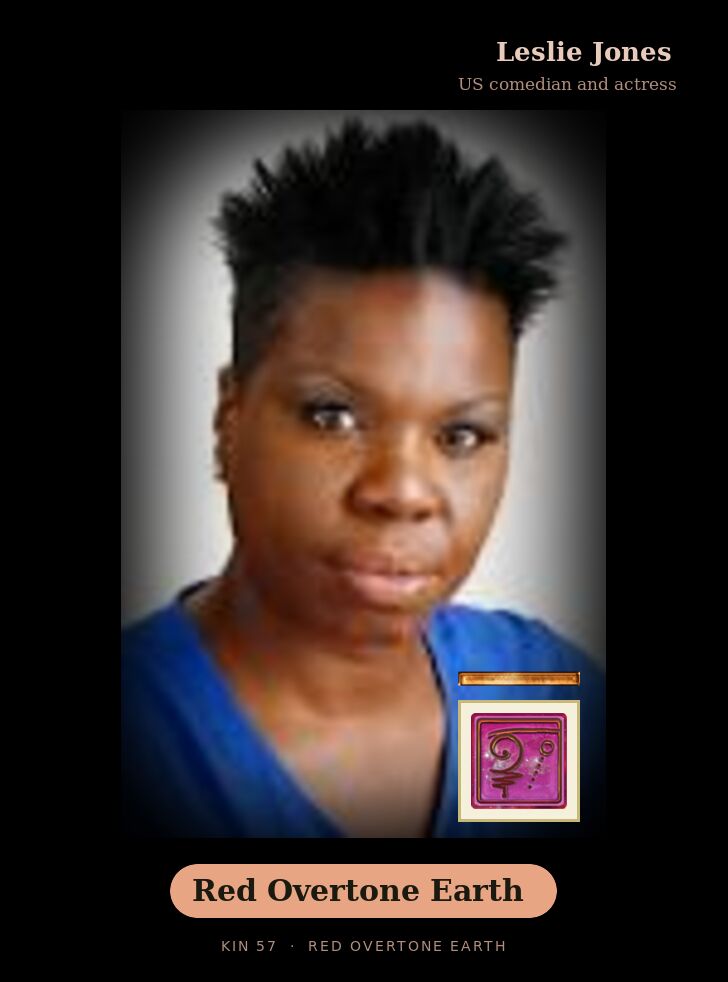 Leslie Jones · Red Overtone Earth