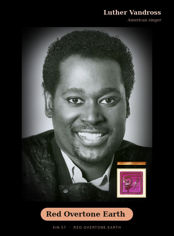 Luther Vandross · Red Overtone Earth