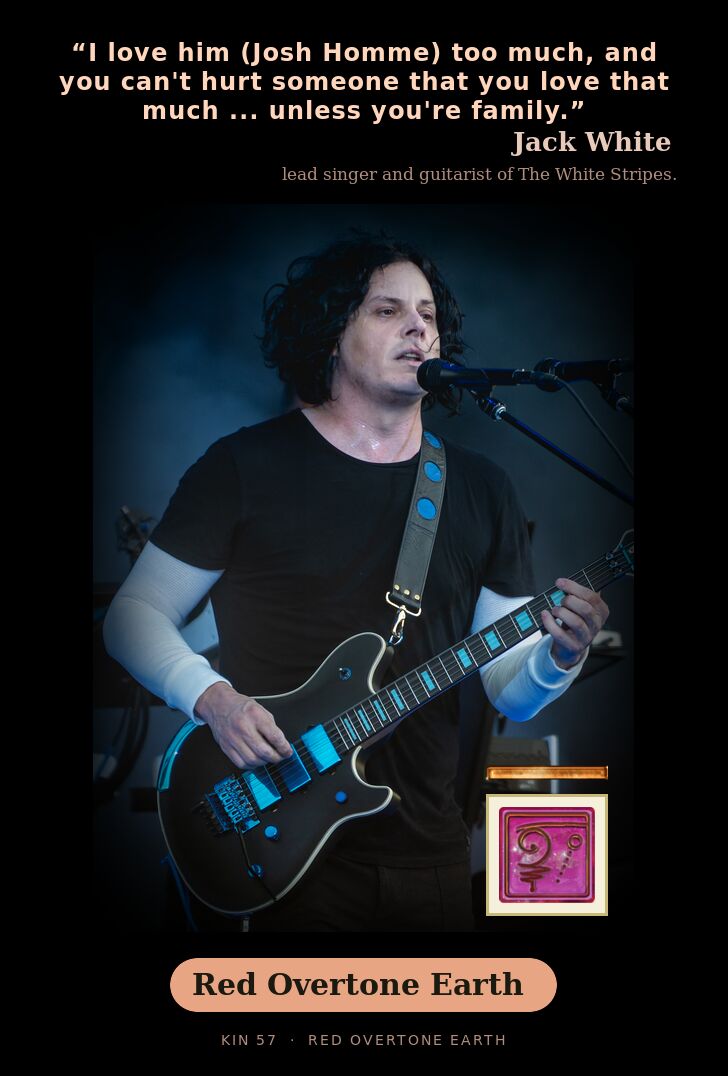 Jack White · Red Overtone Earth