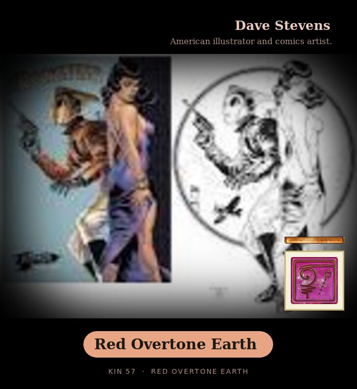 Dave Stevens · Red Overtone Earth