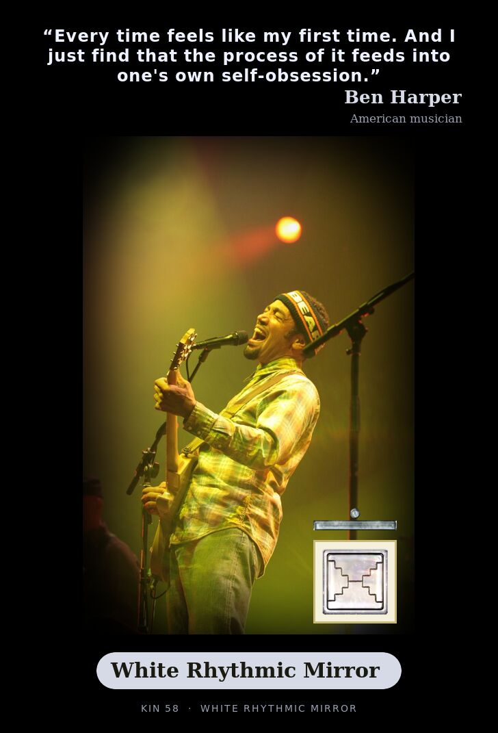 Ben Harper · White Rhythmic Mirror