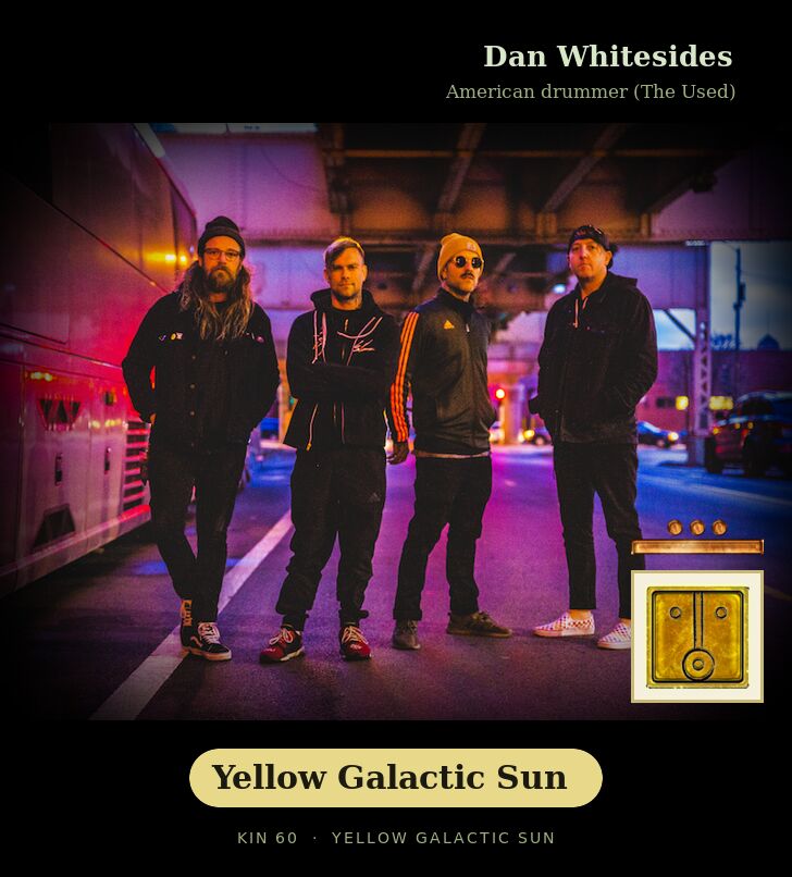 Dan Whitesides · Yellow Galactic Sun