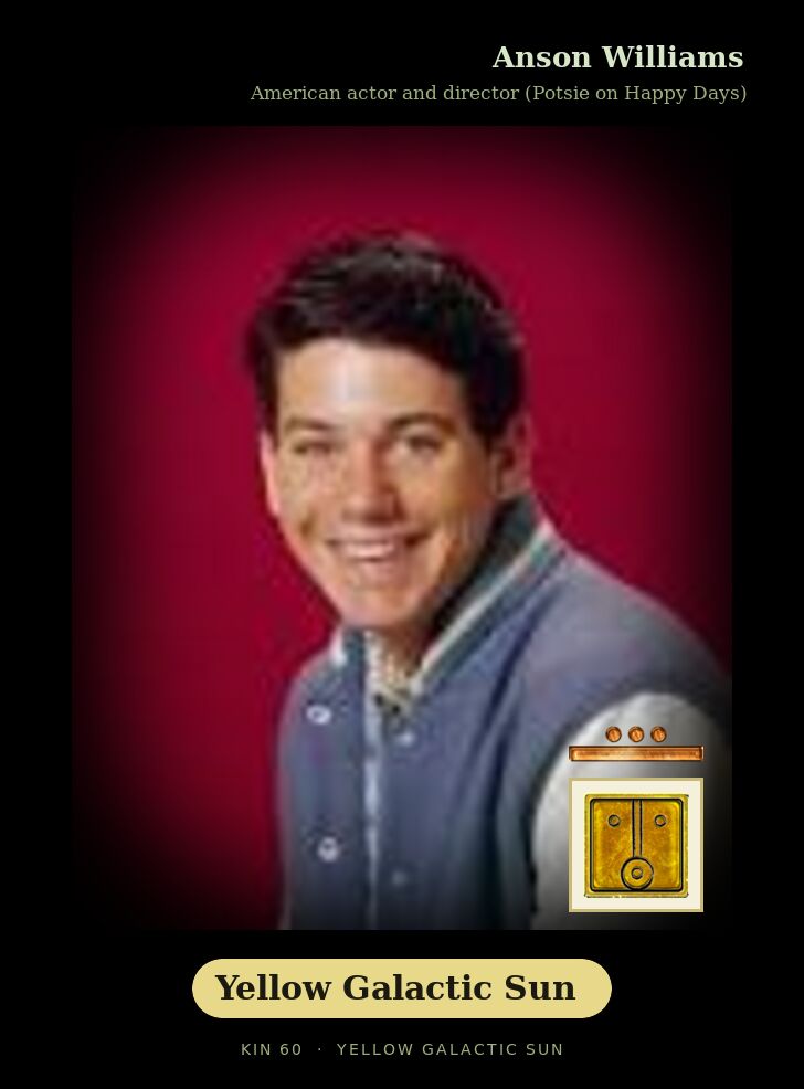 Anson Williams · Yellow Galactic Sun