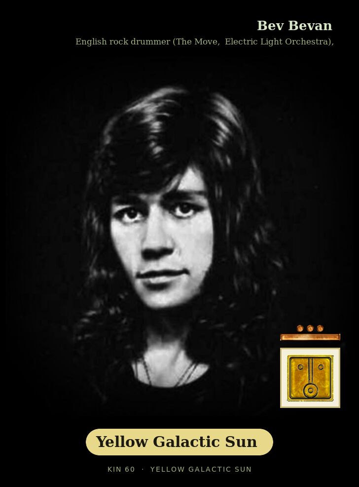 Bev Bevan · Yellow Galactic Sun