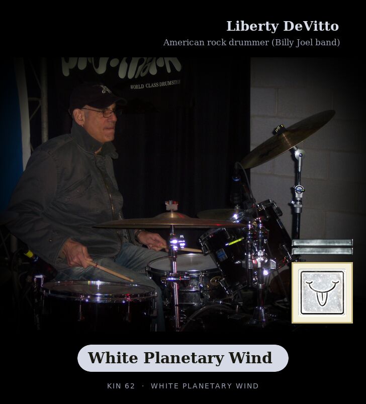 Liberty DeVitto · White Planetary Wind