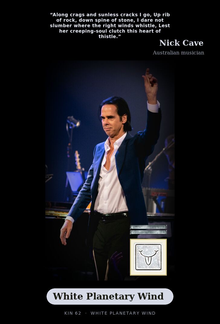 Nick Cave · White Planetary Wind