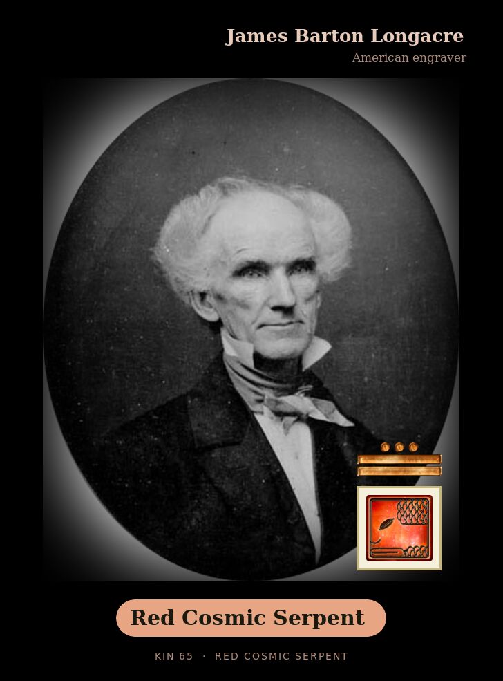 James Barton Longacre · Red Cosmic Serpent