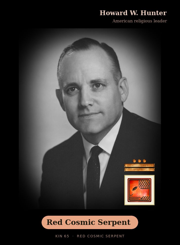 Howard W. Hunter · Red Cosmic Serpent
