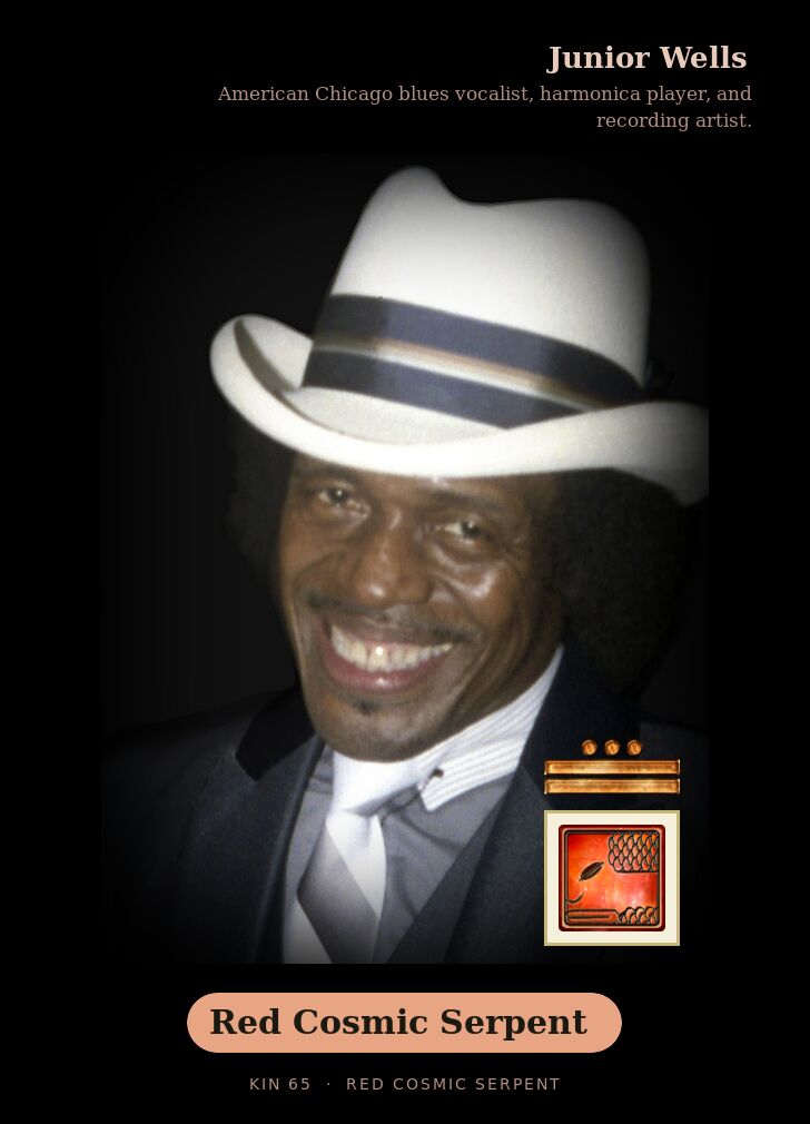 Junior Wells · Red Cosmic Serpent